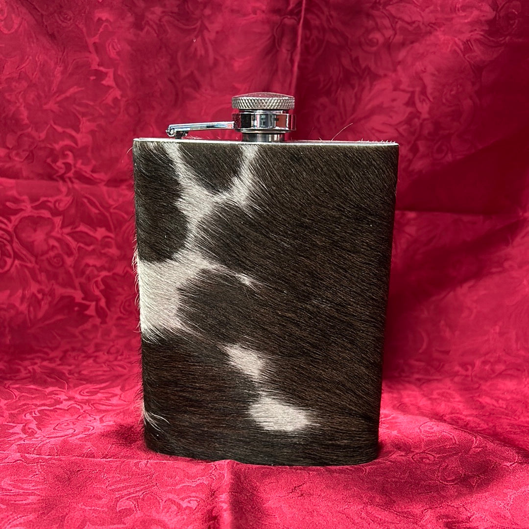 Cowhide Flask
