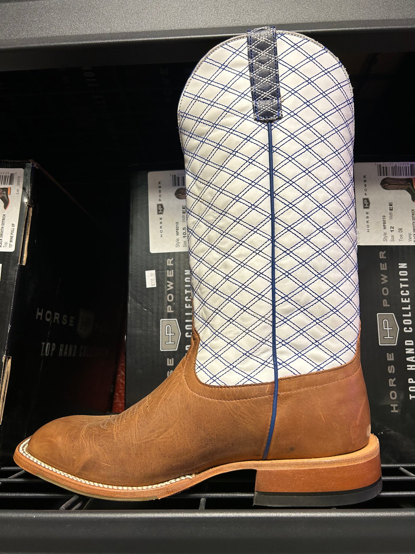 Men's Horse Power White Boot