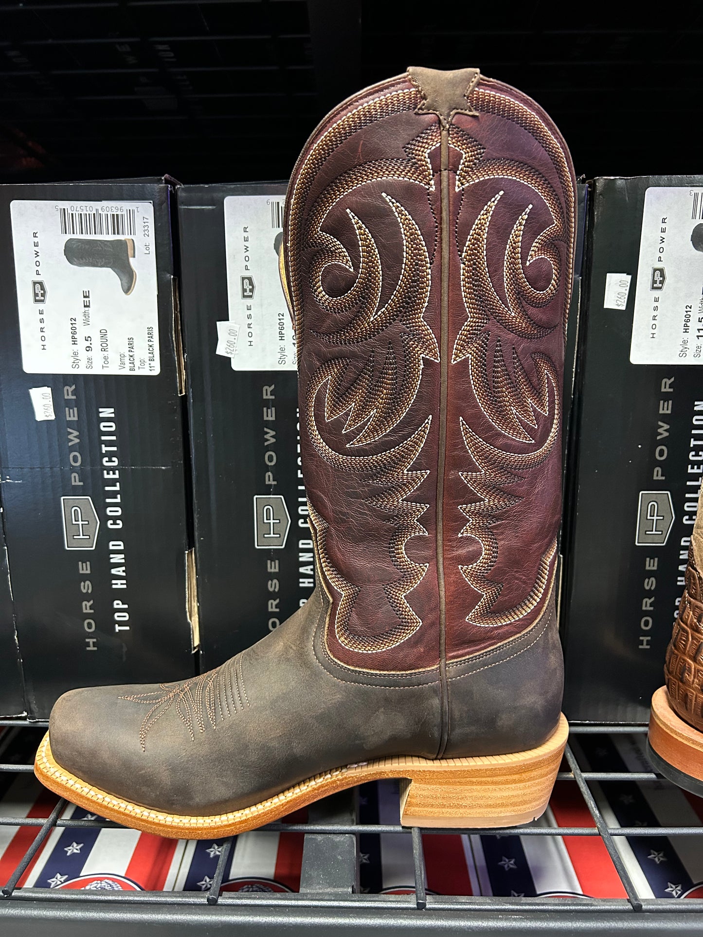 Men's Hyer Bay Apache Cowhide Cutter Boot