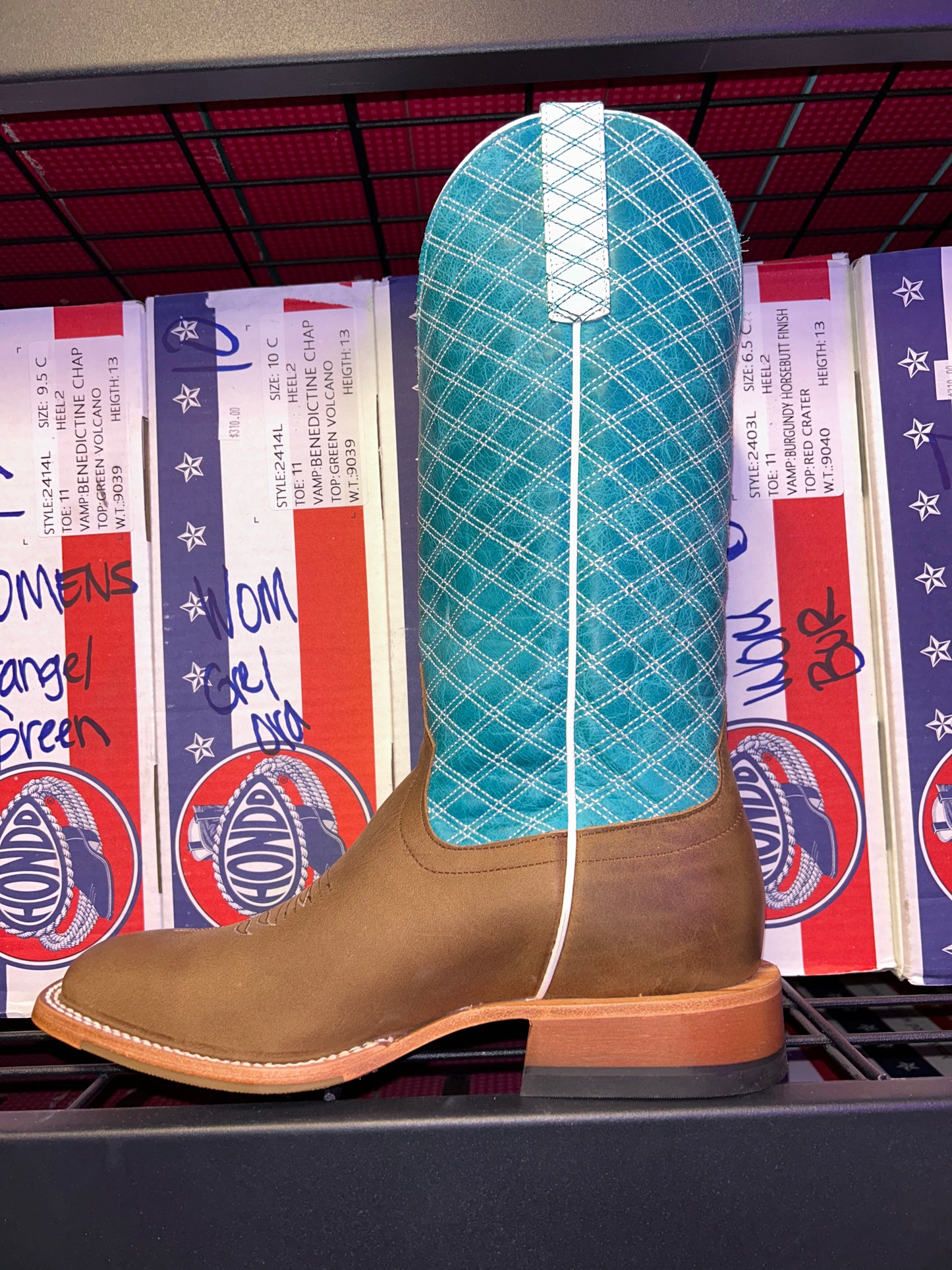 Women's Macie Bean Turquoise Pecan Boot