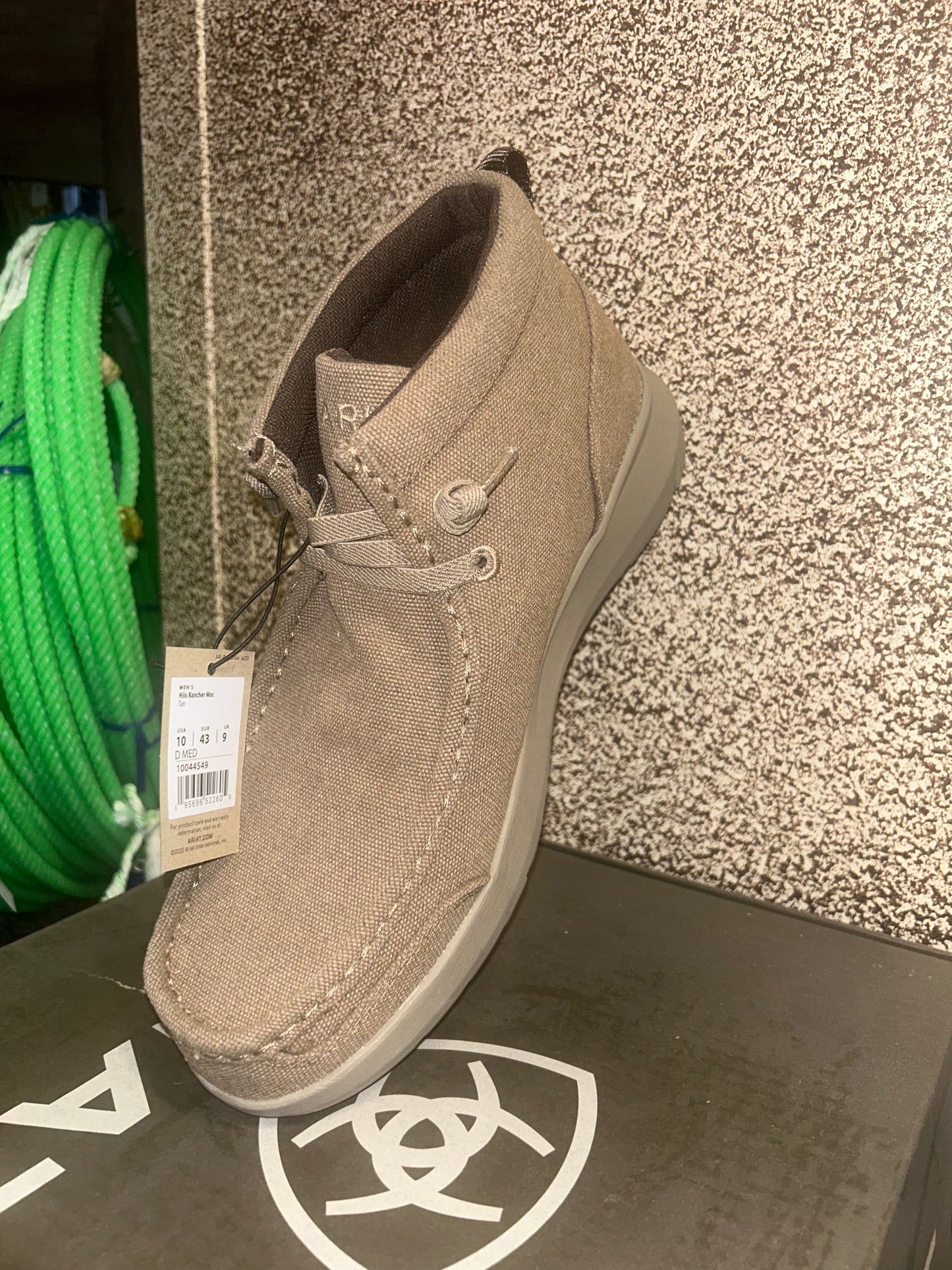 Men's Ariat Tan Rancher Moc Shoe