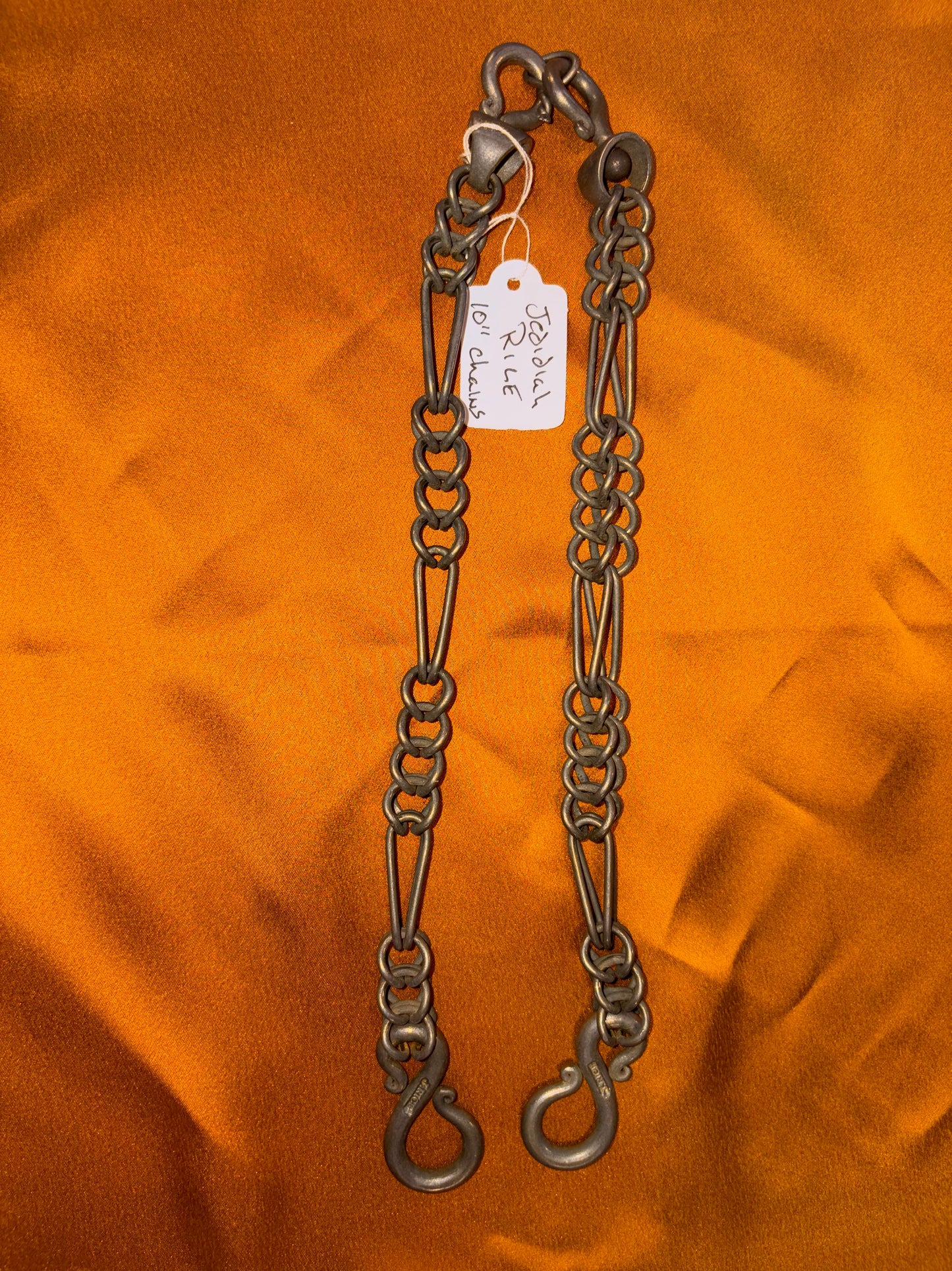 Jedidiah Rice Rein Chains 10"