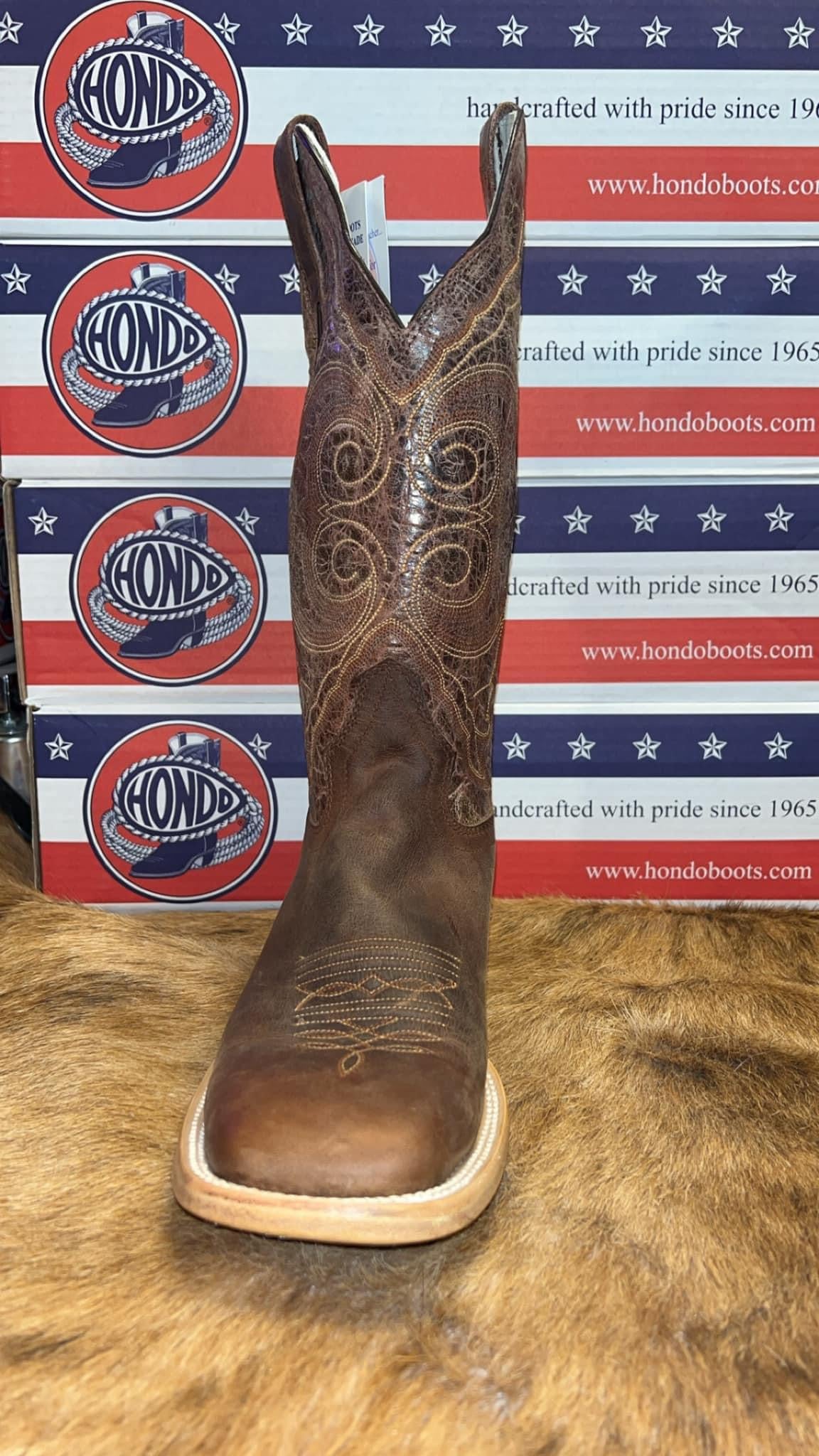 Men's Hondo Brown Waxy Boot