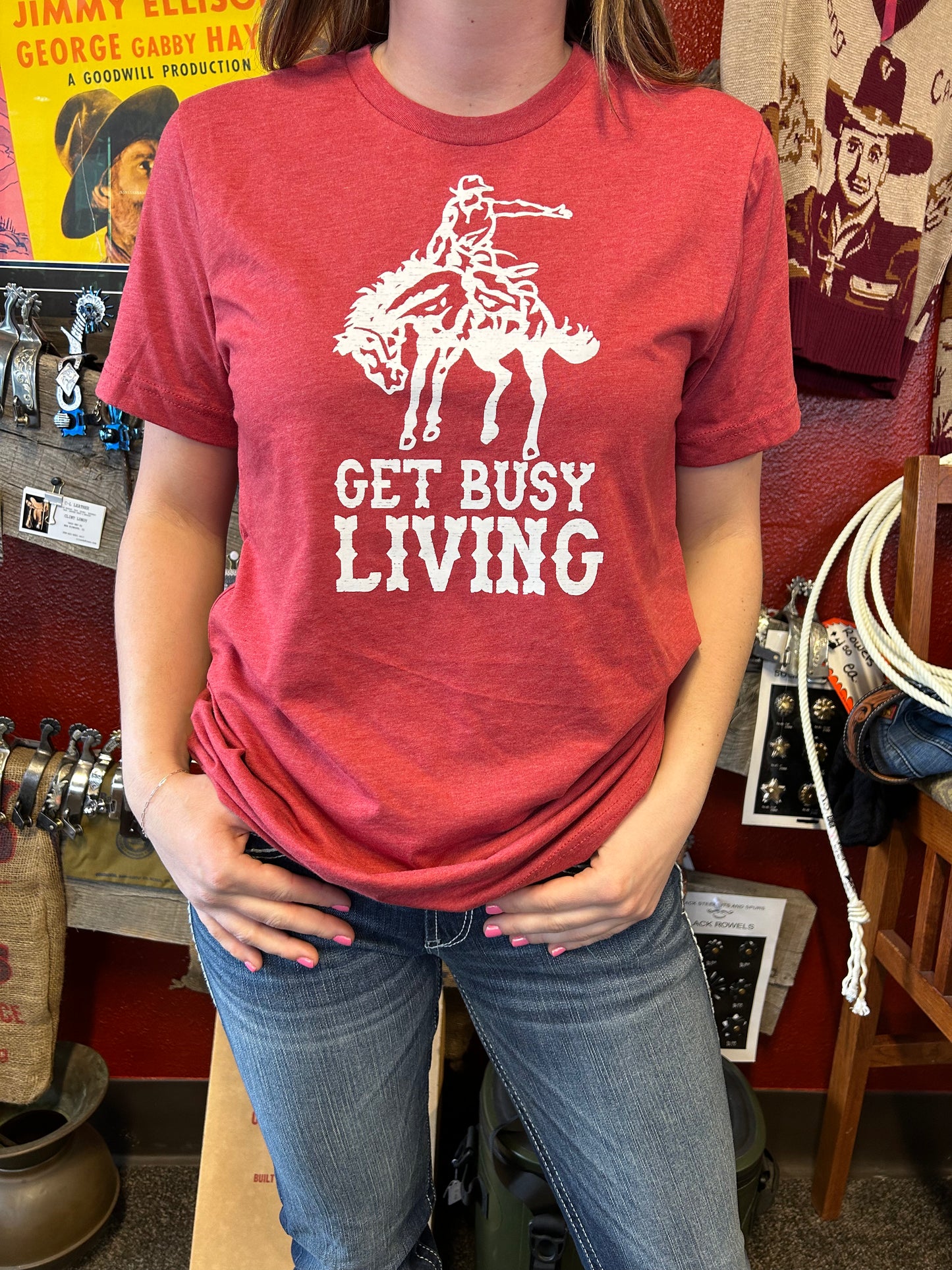 Get Busy Living Women's T-Shirt