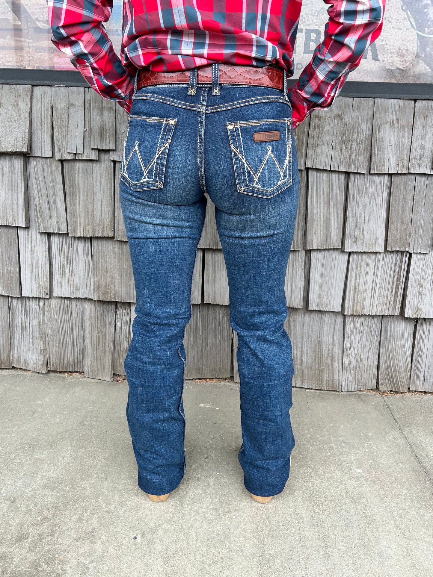 Wrangler Women's Retro Mae Mid Rise Jeans