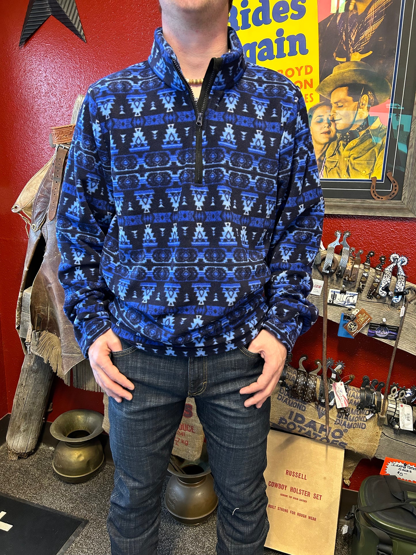 Outback Men's Fleece Quarter Zip