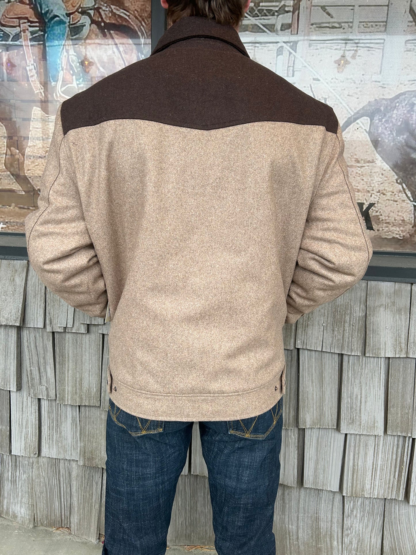 Cripple Creek Men's Conceal Carry Wool Jacket