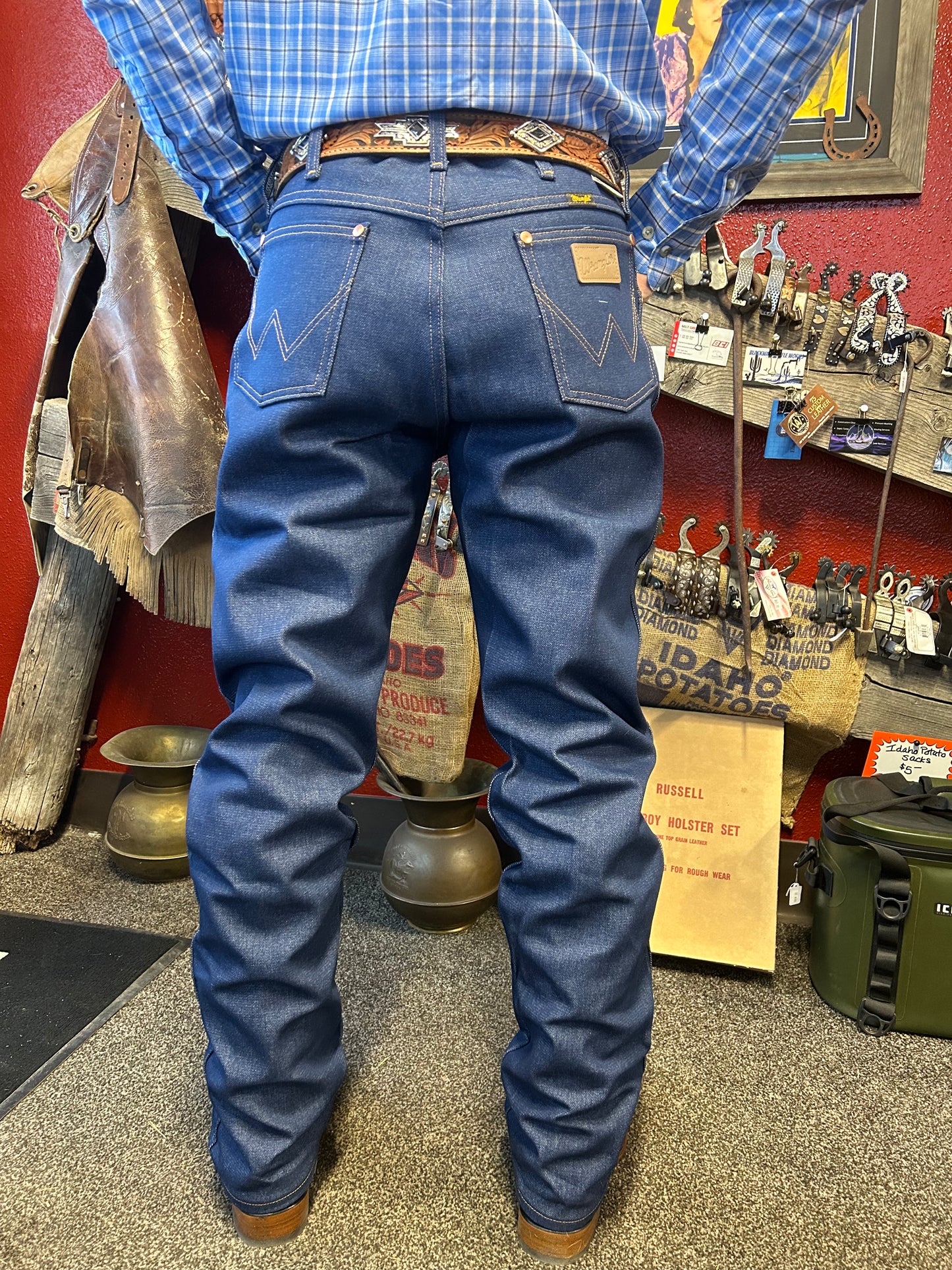 Wrangler Men’s 13MWZ Original Fit Cowboy Cut Jeans