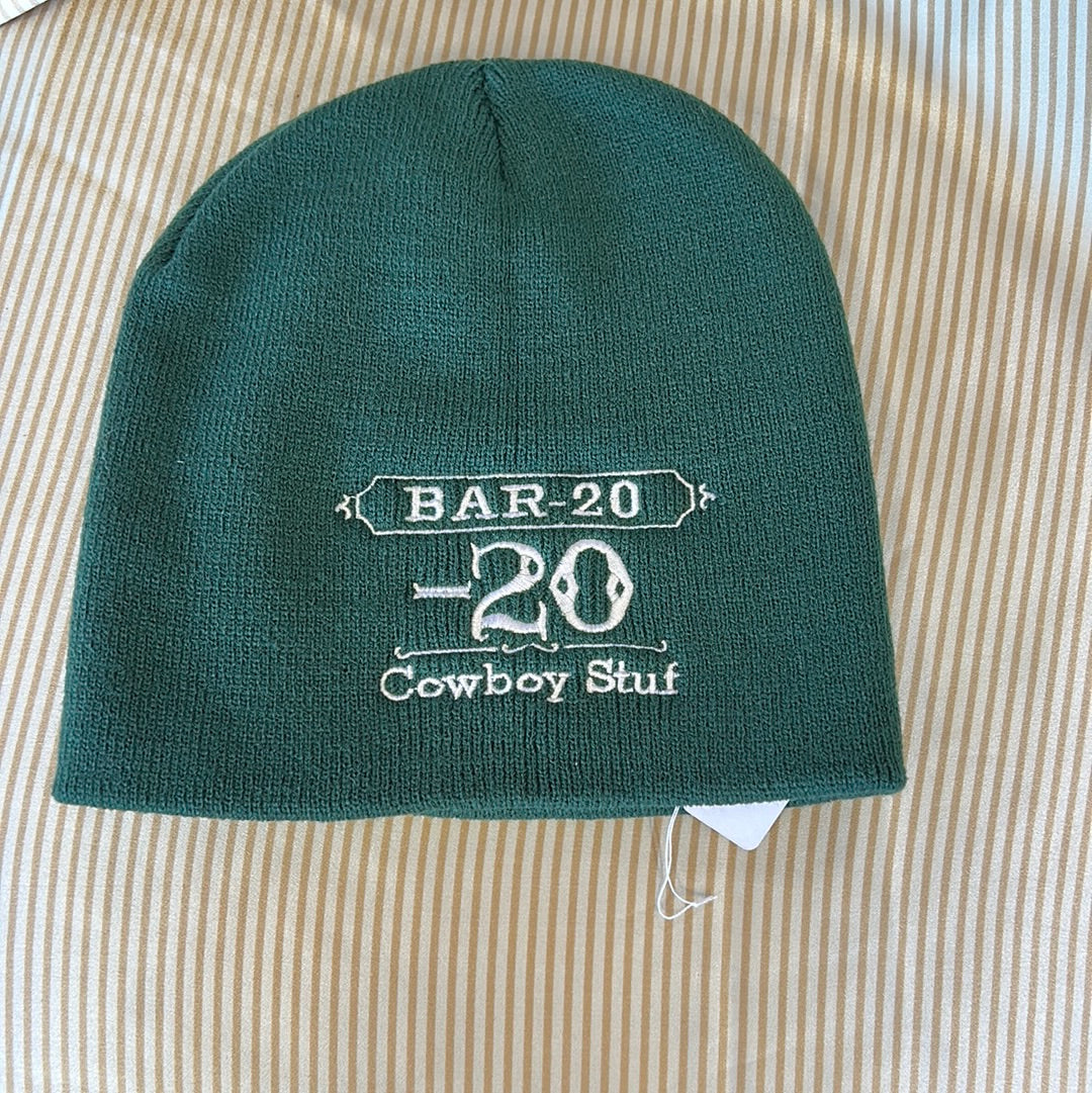 Bar 20 Beanie Hunter Green
