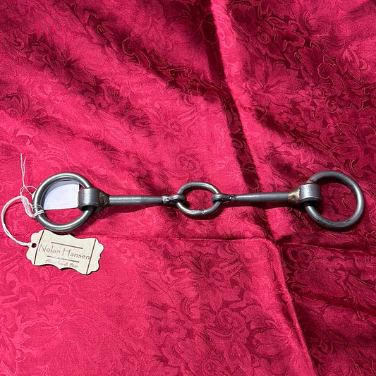 Nolan Hansen Loose Ring Lifesaver Snaffle Bit