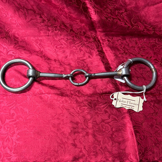 Nolan Hansen Loose Ring Lifesaver Snaffle Bit