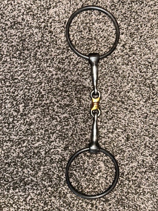 Weaver O-Ring Dog Bone Snaffle Bit