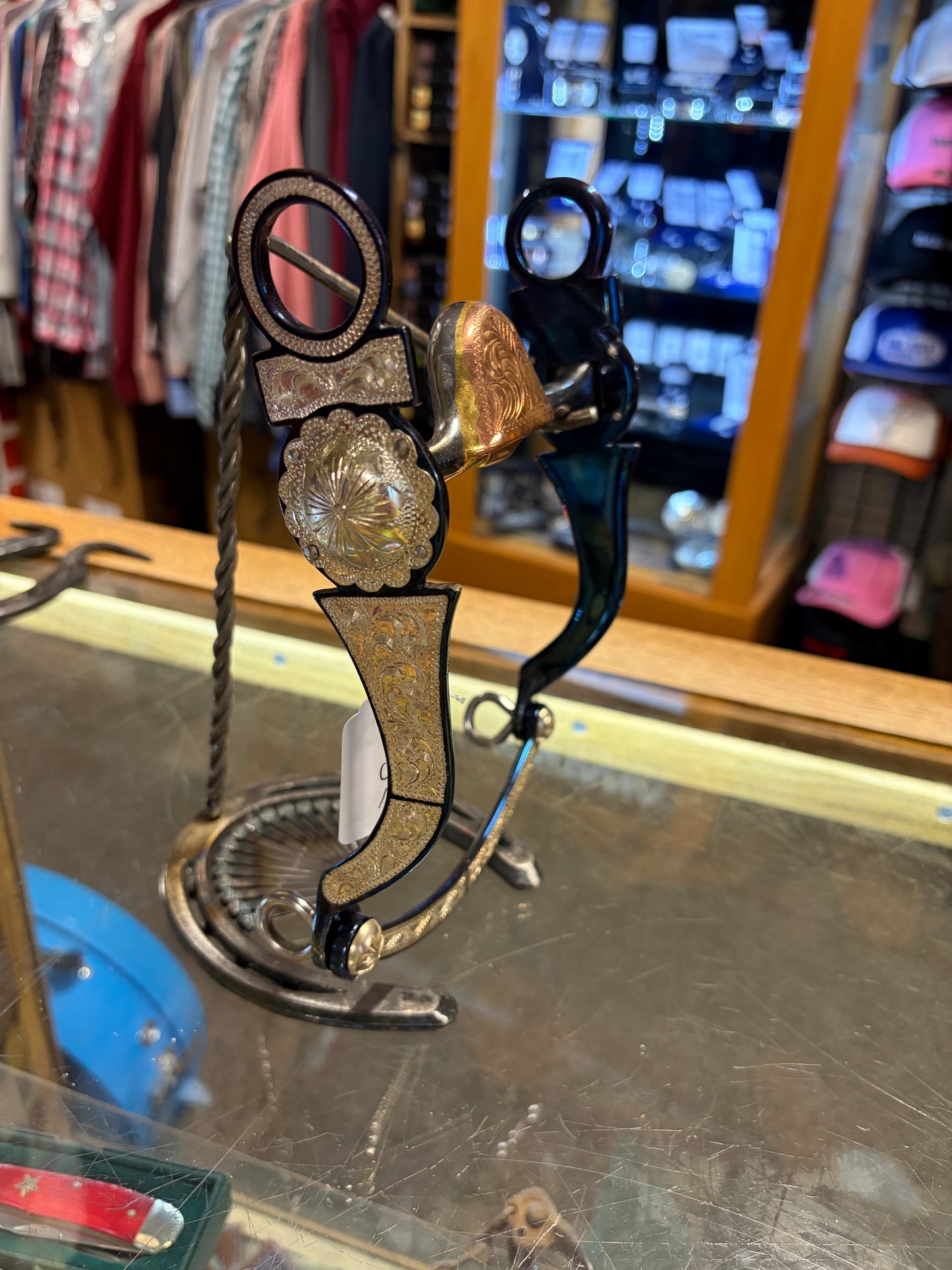 JT Silversmiths Salinas Arizona Cheek Bit