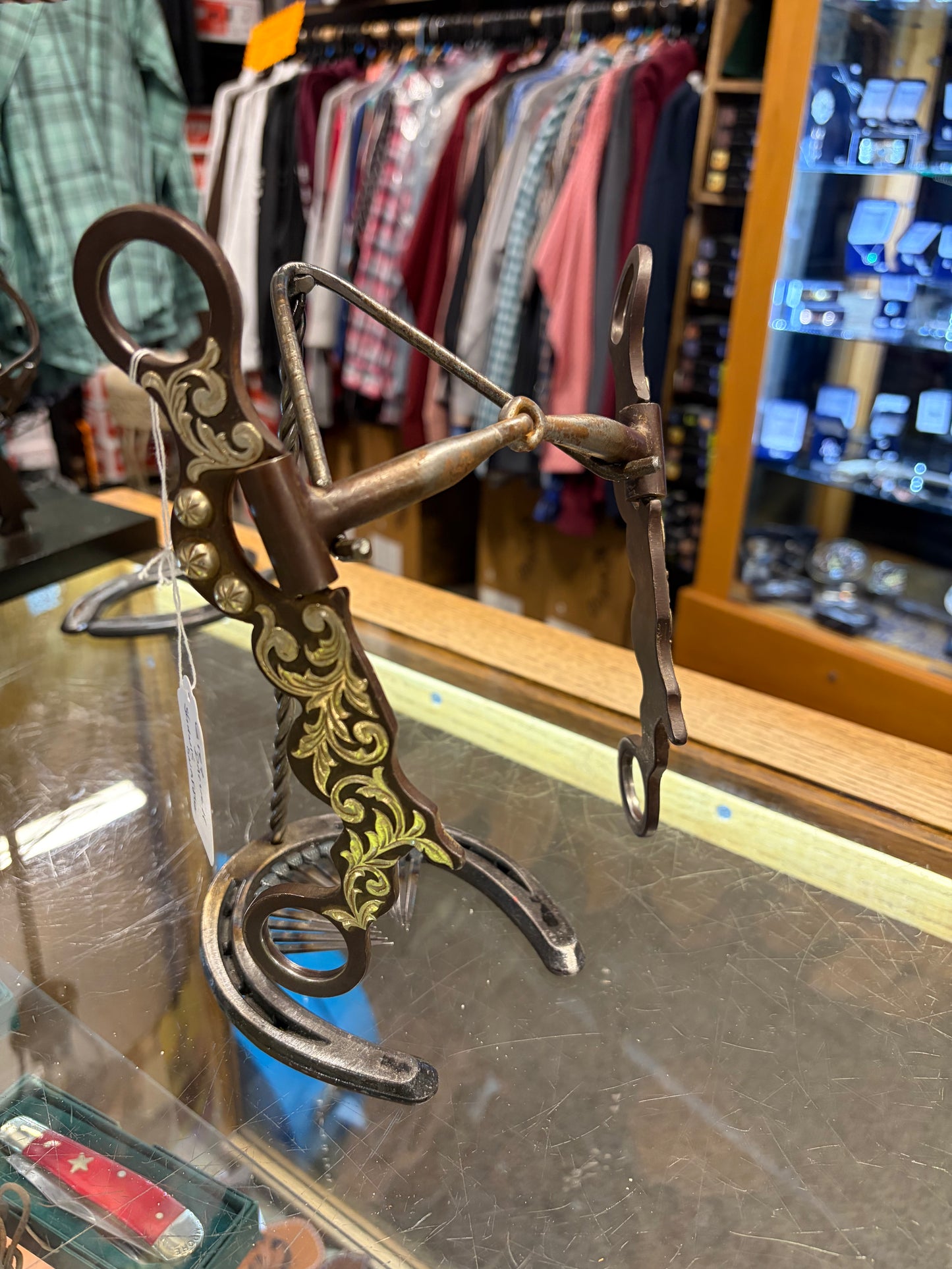 Greg Darnell Shank Snaffle Bit USED