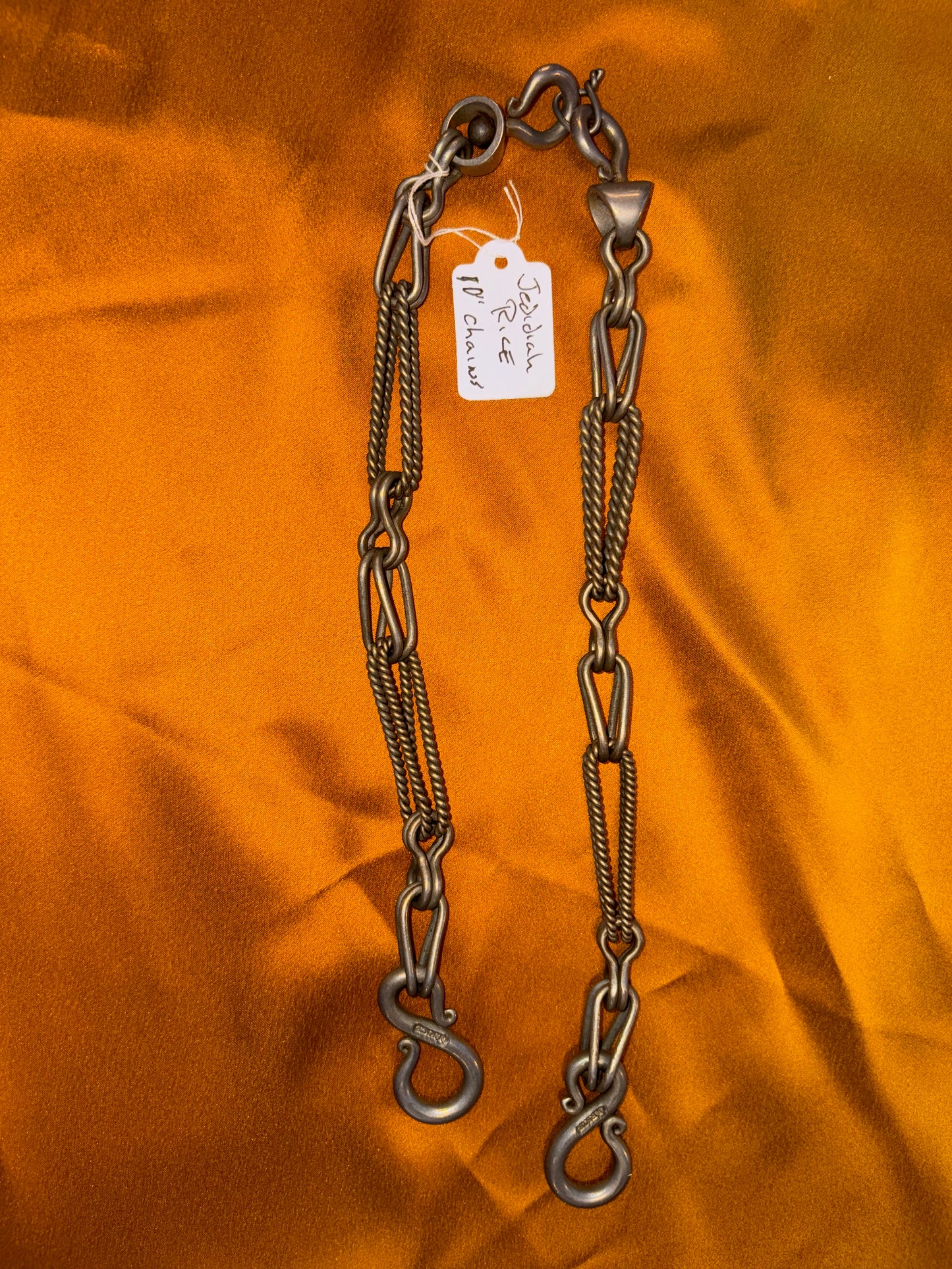 Jedidiah Rice Rein Chains 10"