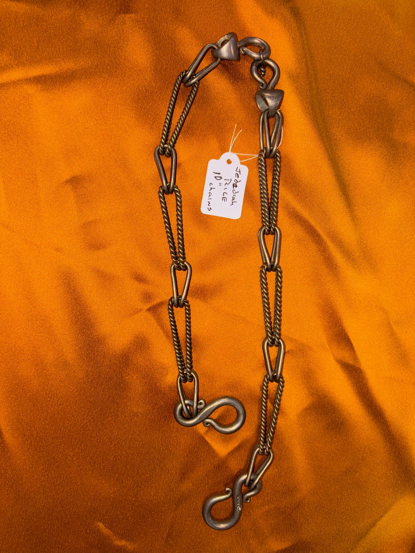 Jedidiah Rice Rein Chains 10"