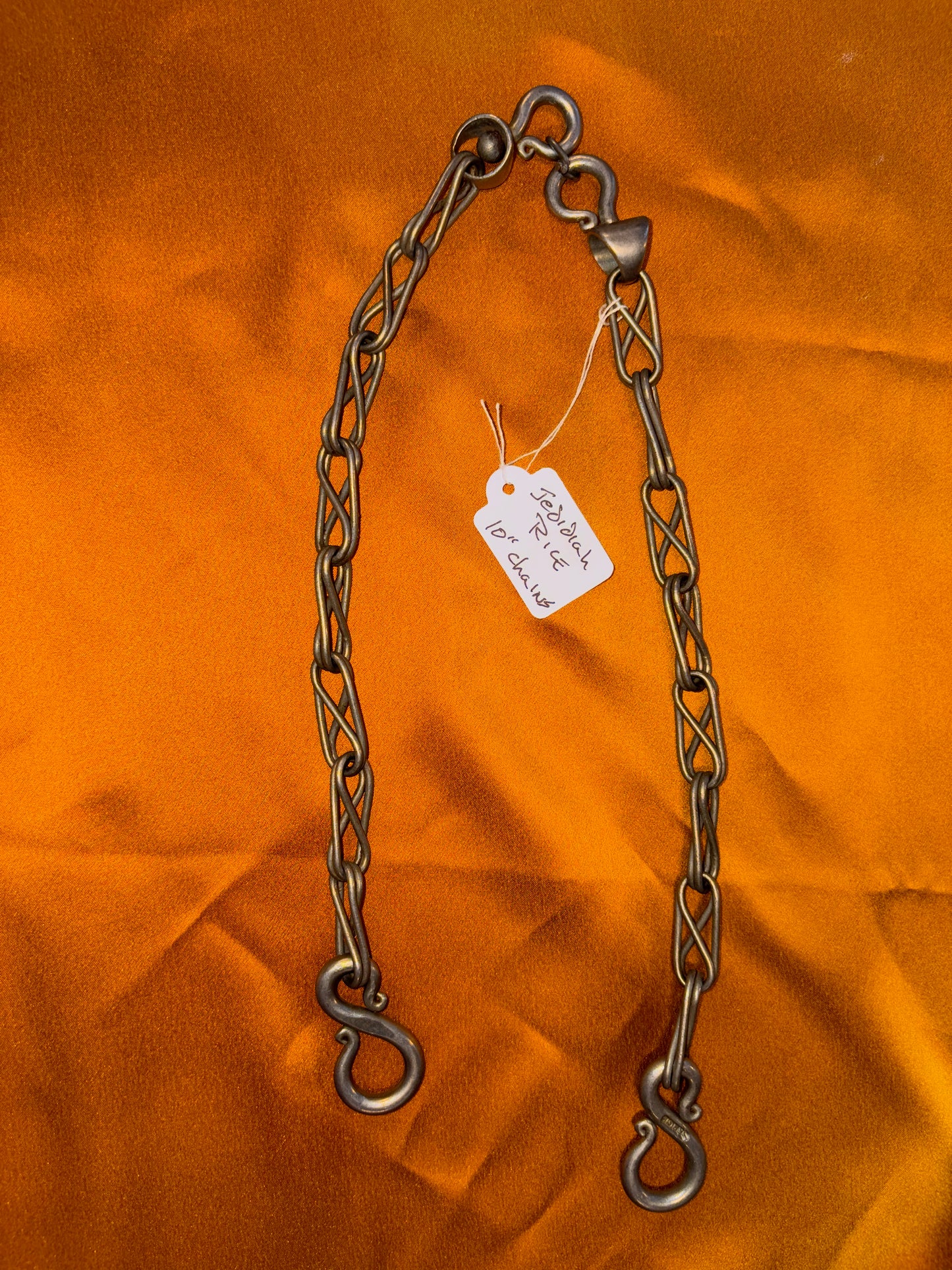 Jedidiah Rice Rein Chains 10"