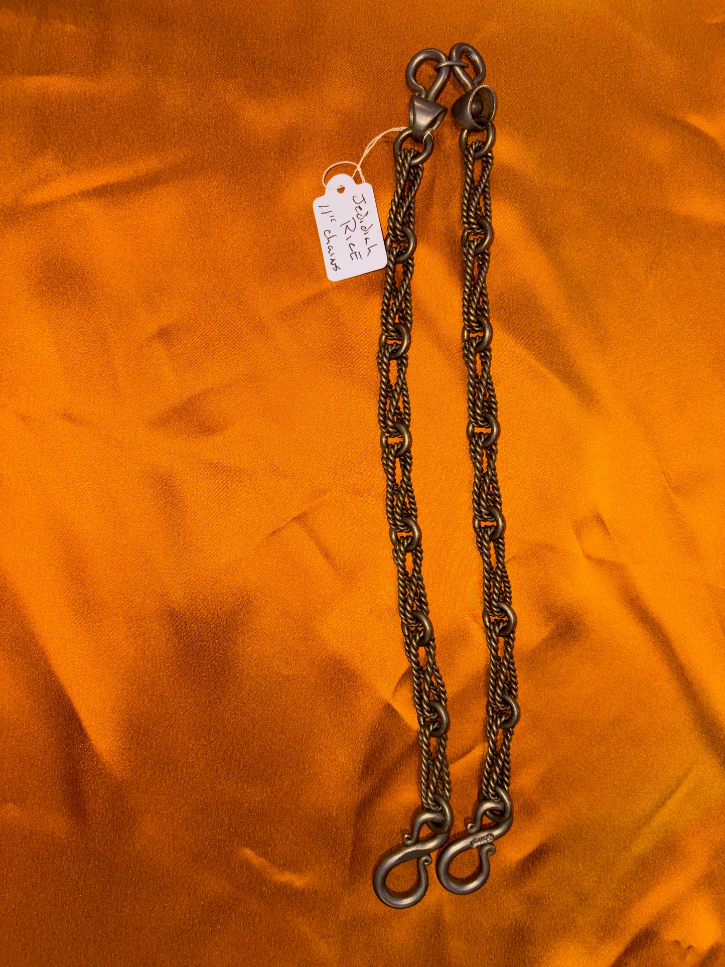 Jedidiah Rice Rein Chains 11"