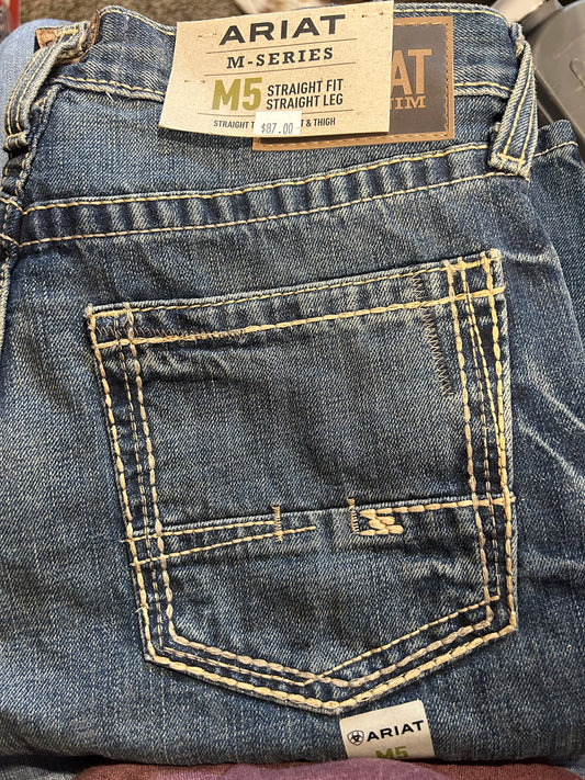 Ariat Men's M-Series M5 Stright Fit Straight Leg Jeans